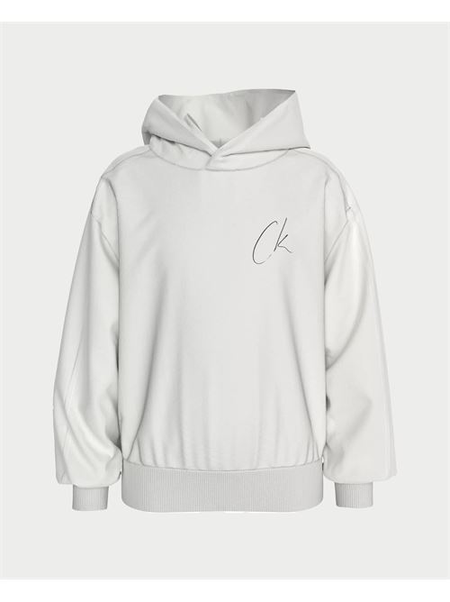 Sweat fille Calvin Klein avec capuche et logo CALVIN KLEIN | IG0IG02640TYBI